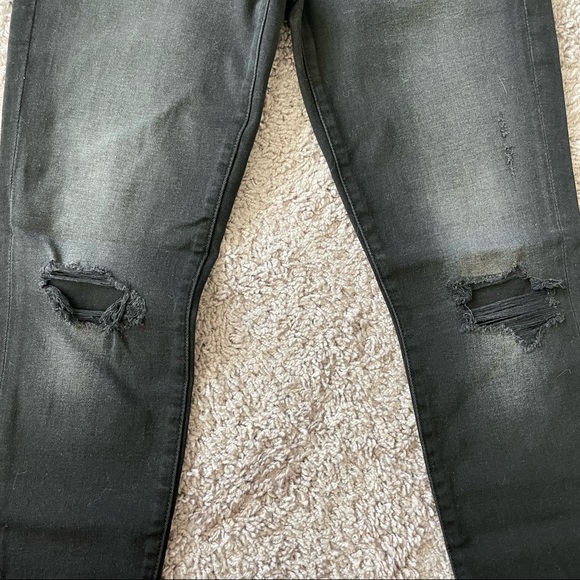 7 For All Mankind Aubrey in Aged Onyx - Picture 4 of 5